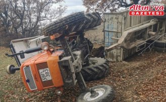 Sinop'ta devrilen traktörün altında kalan kadın öldü