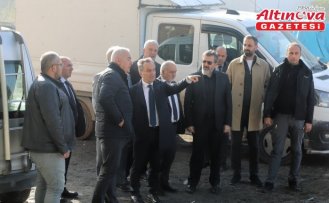 TOGÜ Rektörü Yılmaz, kampüste devam eden projeleri inceledi