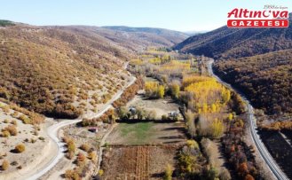 Tokat'ta ormanlarda sonbahar renkleri hakim oldu
