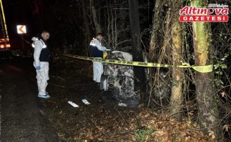 Karabük'te ağaca çarpan hafif ticari aracın sürücüsü öldü