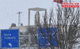 Kastamonu'nun yüksek rakımlı ilçelerinde kar etkili oluyor