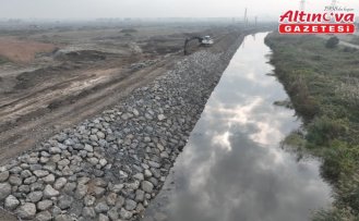 Samsun'da DSİ Yeni OSB'de ıslah ve drenaj çalışmasını sürdürüyor