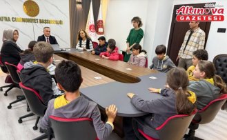 Bafra'da öğrenciler Adalet Sarayı'nın işleyişini yerinde gördü