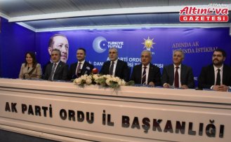 Çalışma ve Sosyal Güvenlik Bakanı Işıkhan, Ordu'da konuştu: