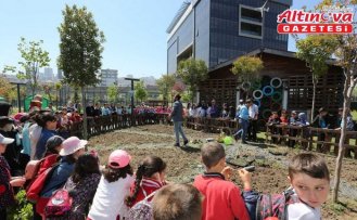 Canik Belediyesi, ödüllü Canik Sıfır Atık Köyü'nde faaliyetlerini sürdürüyor