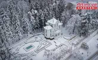 Gümüşhane'de yaban ve sokak hayvanları için doğaya yem bırakıldı