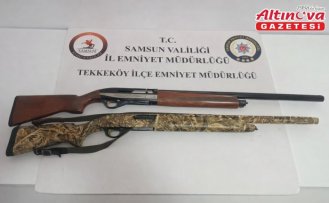 Samsun'da yasak avlanma yapan 2 kişi yakalandı