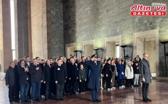 Samsunlu mübadiller Anıtkabir’i ziyaret etti