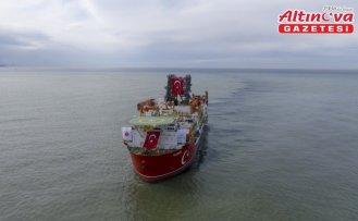 Ultra derin deniz sondaj gemisi “Yıldırım“ Filyos Limanı'nda