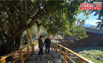 Giresun Valisi Koç, Giresun Adası'nda süren çalışmaları inceledi