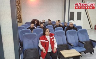 Salıpazarı'nda din görevlilerine “Kahverengi kokarca“ ile mücadele eğitimi verildi