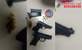 Samsun'da silah operasyonunda 1 zanlı yakalandı