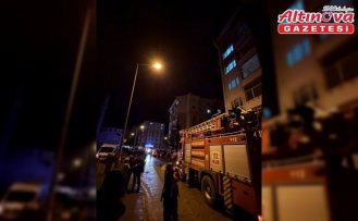 Tokat'ta yangın çıkan evde hasar oluştu