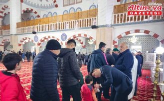 Almus'ta bayramlaşma programı yapıldı