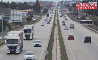 Amasya'da bayram tatili öncesi trafik yoğunluğu başladı
