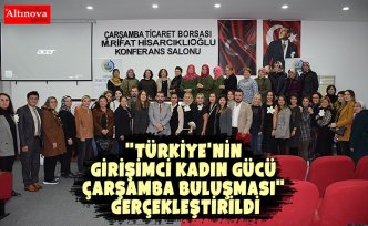 "Türkiye'nin Girişimci Kadın Gücü Çarşamba Buluşması" gerçekleştirildi
