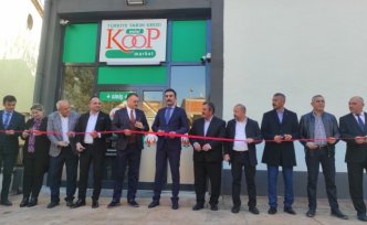 Salıpazarı'nda Tarım Kredi Kooperatif Marketi açıldı