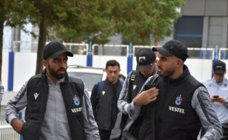 Trabzonspor kafilesi Ankara'ya gitti