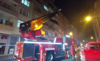 Samsun'da bir evde çıkan yangın hasara yol açtı