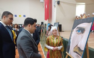 Yeniçağa'da “Atatürk ve Türk İstiklal Harbi“ resim sergisi açıldı