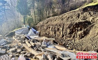 Trabzon'da üzerine duvar yıkılan işçi öldü