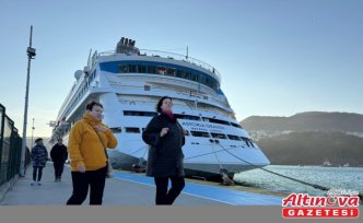 “Astoria Grande“ kruvaziyeri Amasra'ya yılın ilk seferini yaptı