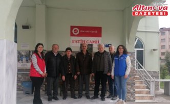 Cide Gençlik ve Spor İlçe Müdürlüğünden ilçedeki yaşlıları ziyaret etti