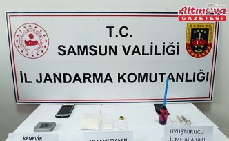 Samsun'da uyuşturucu operasyonunda 1 zanlı yakalandı