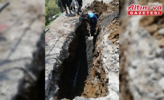 Trabzon'da ana su hattı patladı