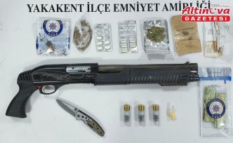 Yakakent'te narko alan denetiminde 3 zanlı yakalandı