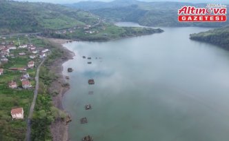 Zonguldak'taki Kızılcapınar Barajı'nda su seviyesi yağışlarla yükseldi