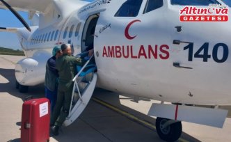 Hava Kuvvetlerinin ambulans uçağı Samsun'dan Ankara'ya organ nakletti