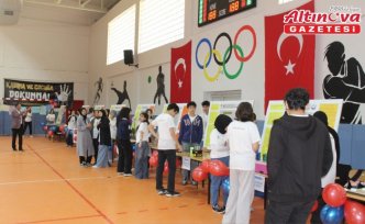 Tosya'da TÜBİTAK Bilim Fuarı açıldı