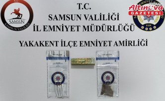 Yakakent'te Narko Alan uygulamasında 4 zanlı yakalandı