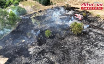Karabük'te çıkan anız yangını söndürüldü
