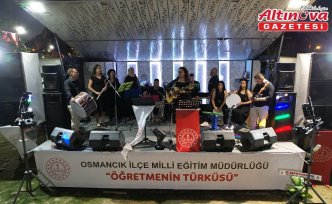 “Öğretmenin Türküsü“ konseri Osmancık’ta ilgi gördü