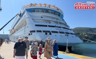 Rusya'dan 1186 kruvaziyer yolcusu Amasra'ya geldi