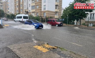 Trabzon'da sağanak etkili oldu