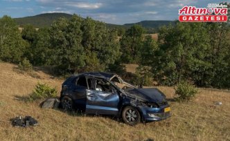 Kastamonu'da devrilen otomobilin sürücüsü hayatını kaybetti
