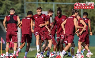 Trabzonspor, yeni sezon hazırlıklarını sürdürdü