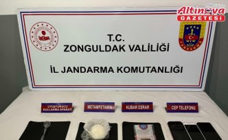 Zonguldak'ta uyuşturucu operasyonunda 3 şüpheli tutuklandı