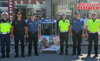 Gerze'de trafik güvenliği etkinliği yapıldı