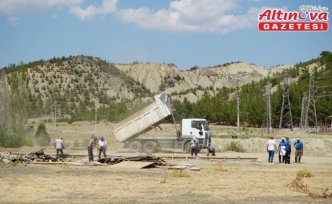 Osmancık'ta festival alanında 44 odalı at bakım evi inşa ediliyor