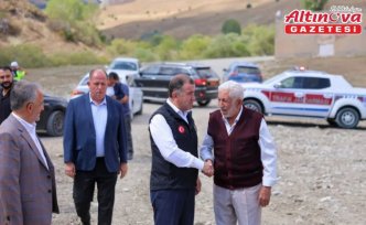Bayburt Valisi Eldivan köylerde sürdürülen çalışmaları inceledi