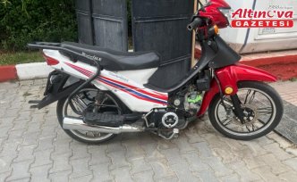 Çorum'da çalınan motosiklet Alaca ilçesinde bulundu