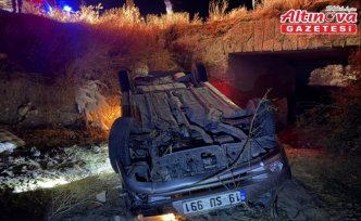 Çorum'da meydana gelen trafik kazasında 2 kişi yaralandı