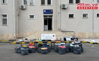 Samsun'da çok sayıda sahte markalı ürün ele geçirildi