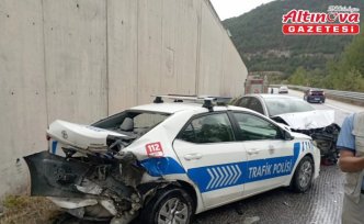 Tokat'ta meydana gelen iki trafik kazasında 2'si polis 8 kişi yaralandı