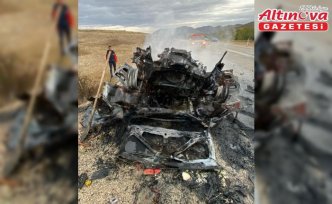 Bayburt'ta şarampole devrilen otomobildeki 1 kişi öldü, 5 kişi yaralandı