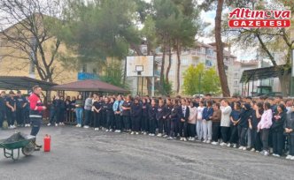 Boyabat'ta afet bilinci tatbikatı gerçekleştirildi